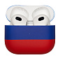 Беспроводные наушники Apple AirPods 3 "Флаг РФ" матовый