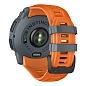 Умные часы Garmin Instinct 3 50mm Solar янтарный (янтарно-серый ремешок) - 5