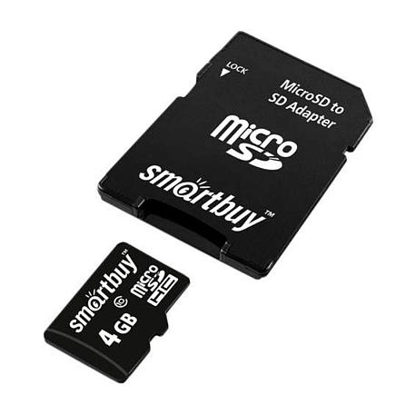 Карта памяти SmartBuy SB4GBSDCL10-01, 4 Гб - 2