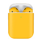 Беспроводные наушники Apple AirPods 2 с зарядным футляром жёлтый матовый