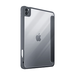 Чехол-книжка c отделением под стилус UNIQ Moven для Apple iPad Pro 11" (2020 / 2021 / 2022) (Уценка) серый