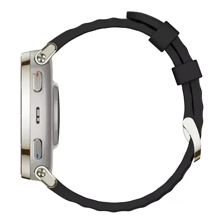 Умные часы Xiaomi Amazfit Active 3 Premium 45mm серебристый (чёрный ремешок) - 3