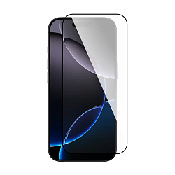 Защитное стекло Mocoll Magical Installation Box Pioneer Series Sapphire 2.5D для Apple iPhone 16 Pro / 17, черная рамка