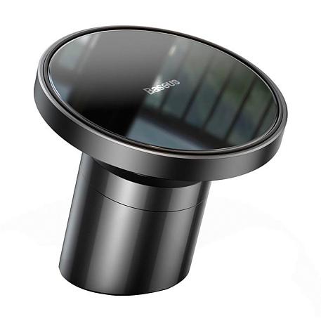 Автомобильный держатель магнитный Baseus Magnetic Car Mount (клеящаяся платформа) чёрный - 2